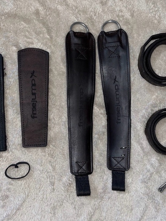 Other - FREEJUMP PRO GRIP STIRRUP LEATHERS BROWN LARGE